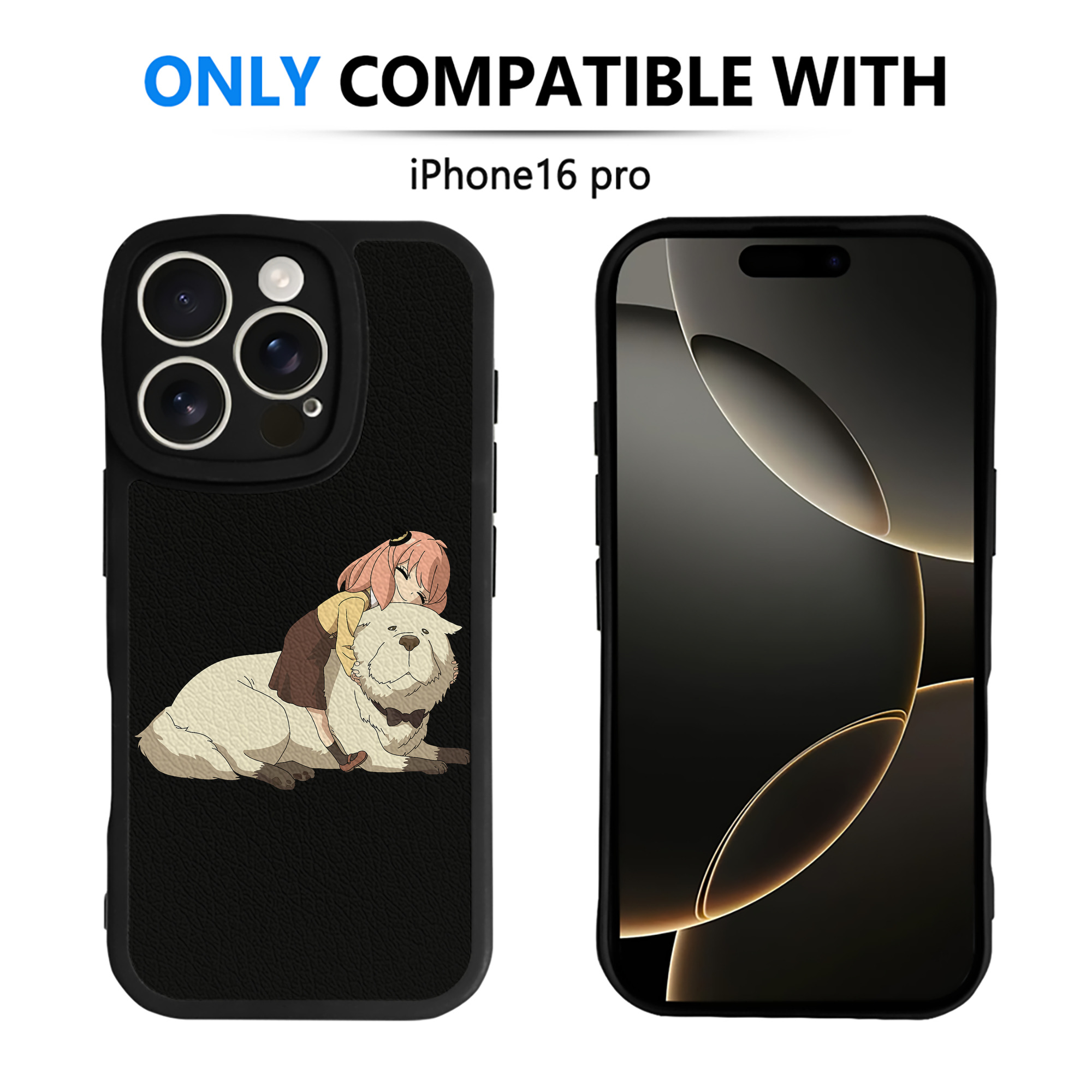 （画像用） SPY×FAMILY间谍家家酒 【iPhone 16シリーズ対応】シリコンスマホケース（レザー調） 材質：シリコン